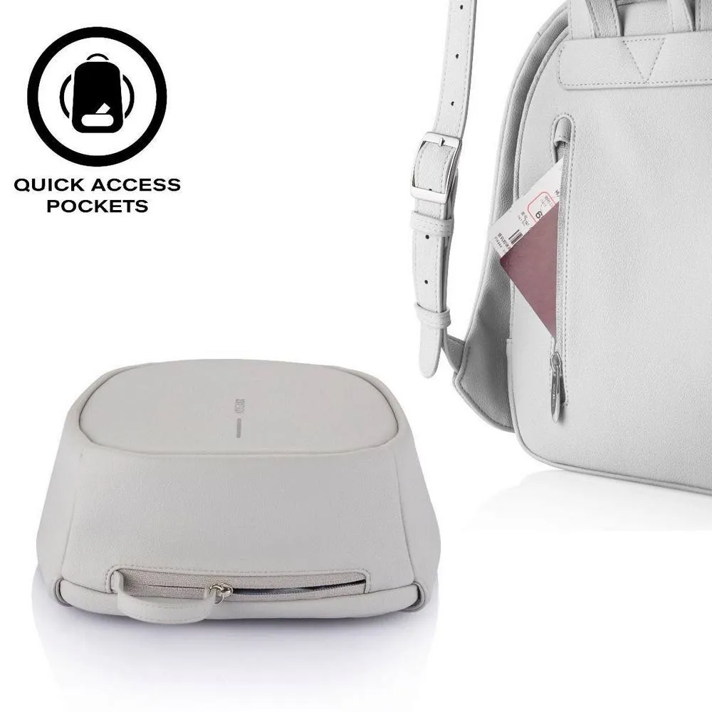 Rucsac pentru tabletă Bobby Elle Fashion, Poliester, Gri deschis