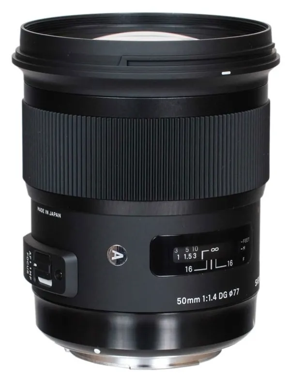 Obiectiv foto SIGMA 50mm f/1.4 DG HSM Art