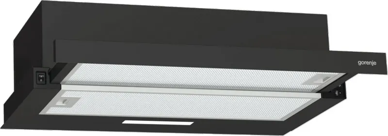 Hota încorporabilă Gorenje TH 60E3 B, Negru