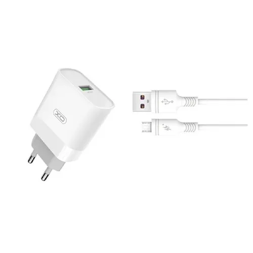 Încărcător XO L63, 15W, Alb