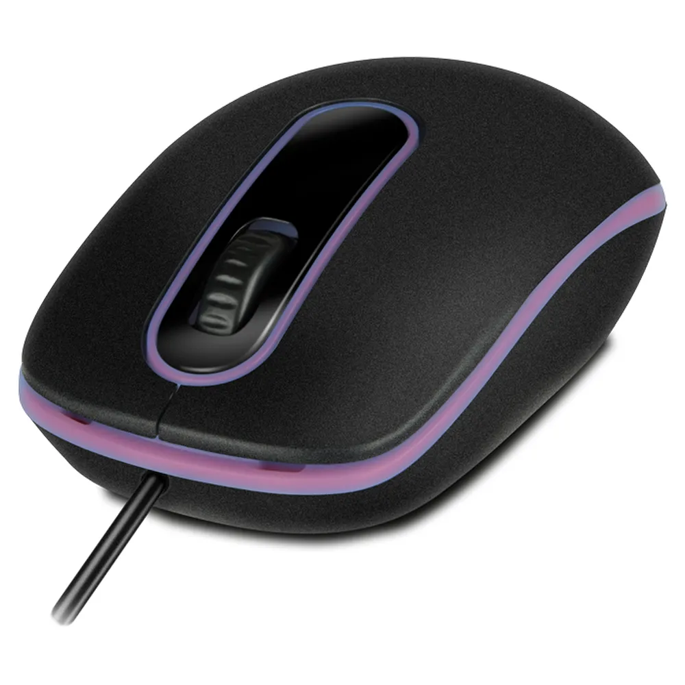 Mouse SVEN RX-90, Optical, 1000 dpi, 3 buttons, Ambidextrous, Black, USB                           