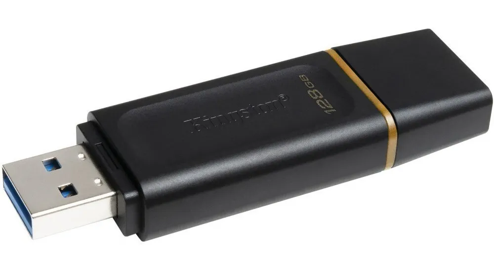 Memorie USB Kingston DataTraveler Exodia, 128GB, Negru/Galben
