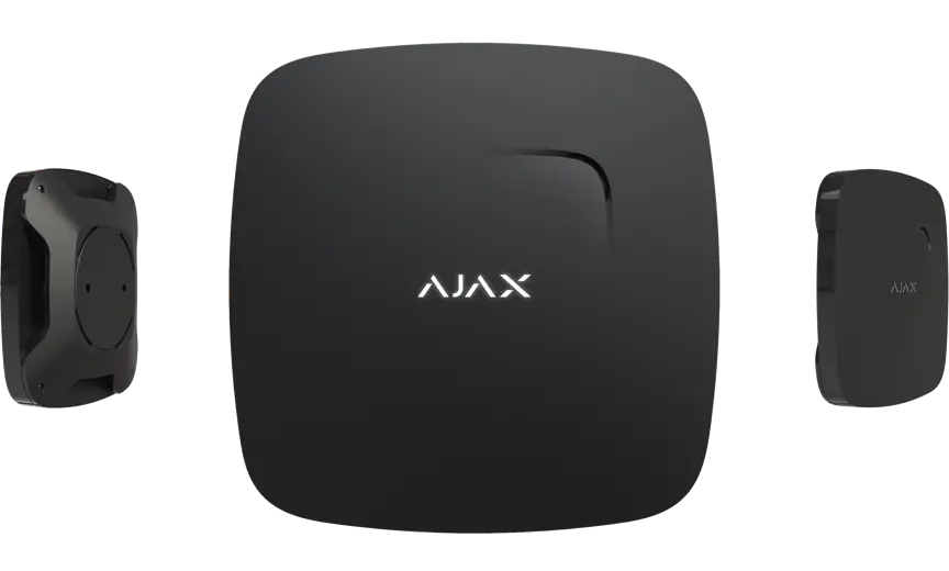 Detector de fum Ajax FireProtect Plus, Negru