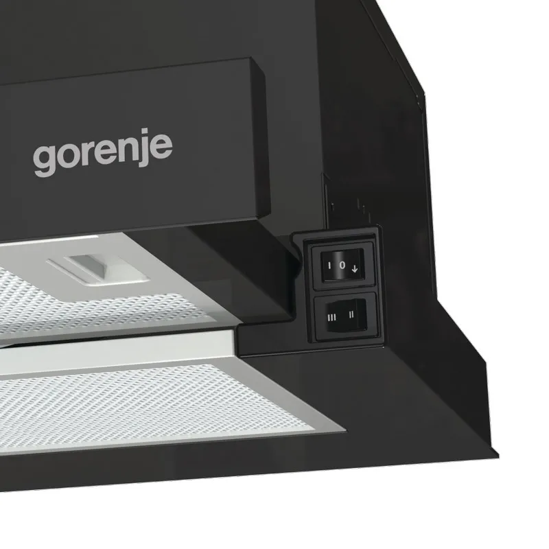 Hota încorporabilă Gorenje TH 60E3 B, Negru