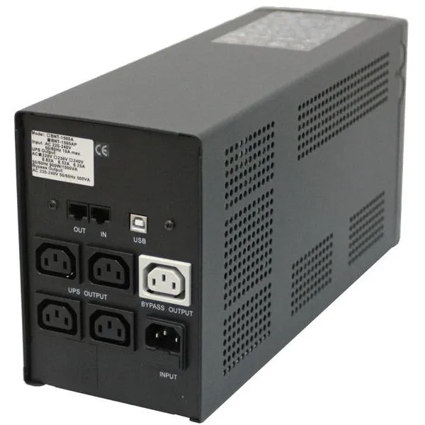 Sursă de alimentare neîntreruptibilă PCM BNT-3000AP, Linear-interactiv, 3000VA, Turn