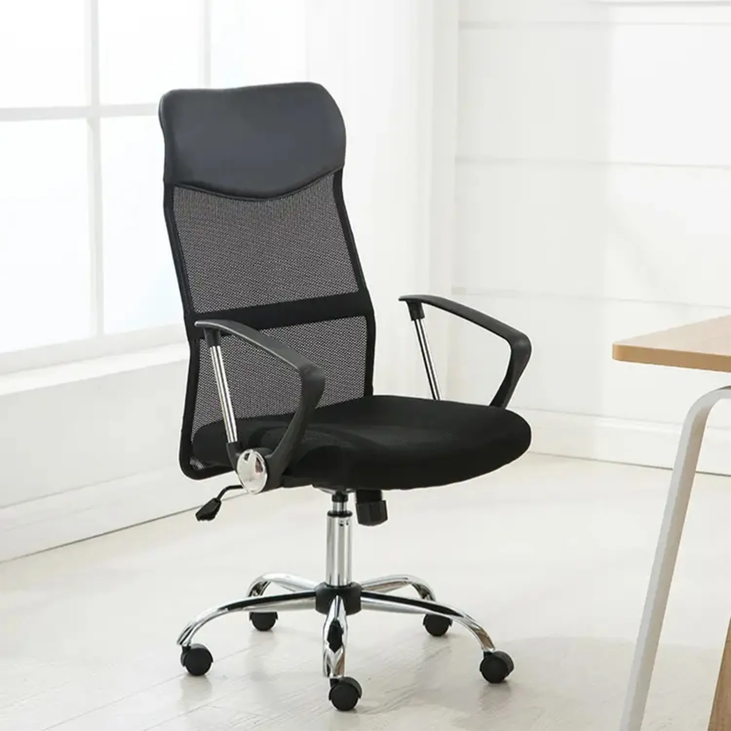 Scaun de birou ergonomic WALTZ (negru)