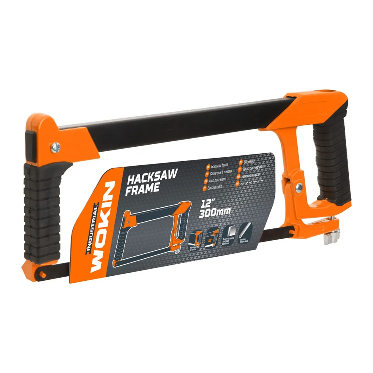 Cadru bomfaier WOKIN 300 mm maner din aluminium cu cauciuc (Industrial) 