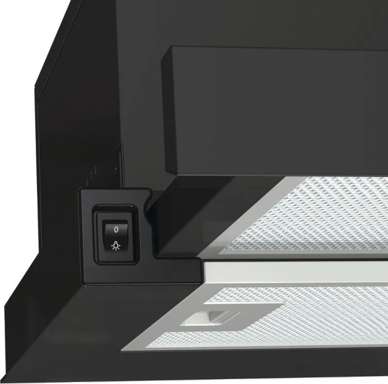 Hota încorporabilă Gorenje TH 60E3 B, Negru