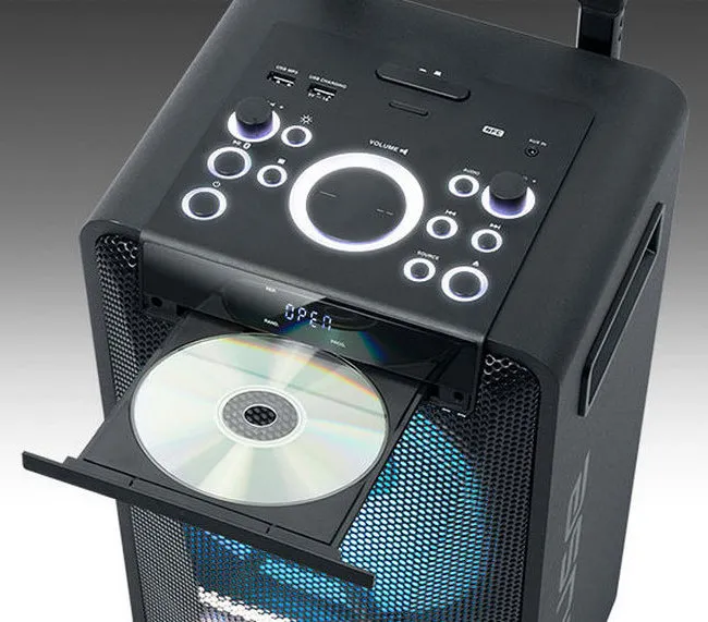 Boxă portabilă MUSE M-1920 DJ, Negru