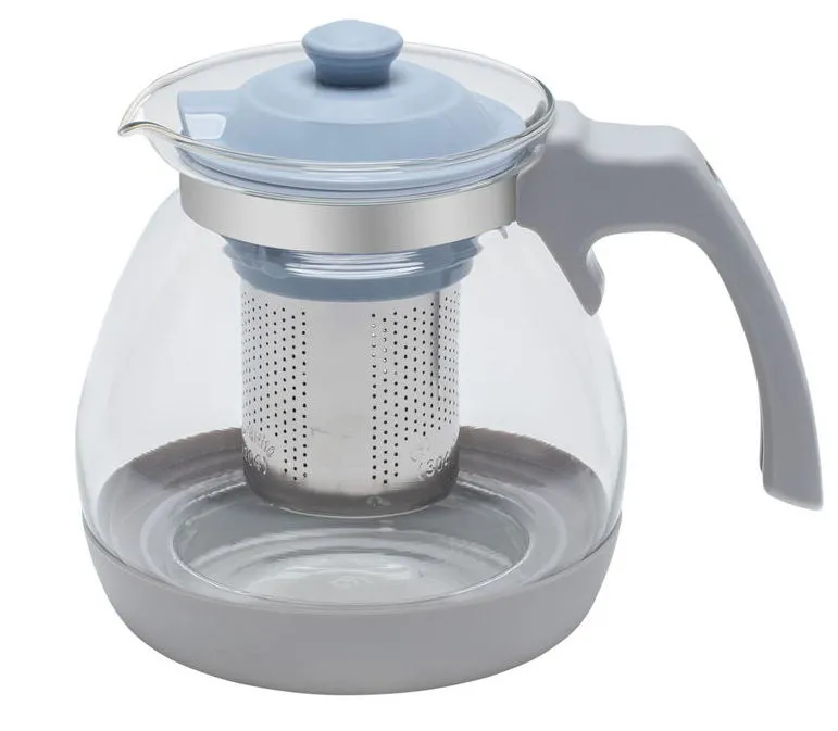 Ceainic cu infuzor RESTO 90510, 1,2L, Gri