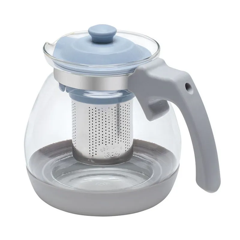 Ceainic cu infuzor RESTO 90510, 1,2L, Gri