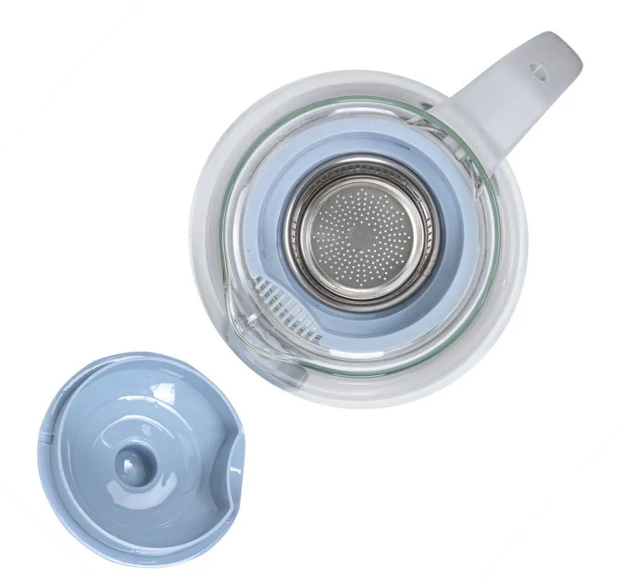 Ceainic cu infuzor RESTO 90510, 1,2L, Gri