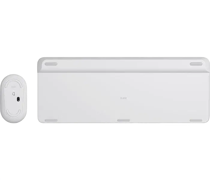 Set Tastatură + Mouse Logitech MK470, Fără fir, Alb