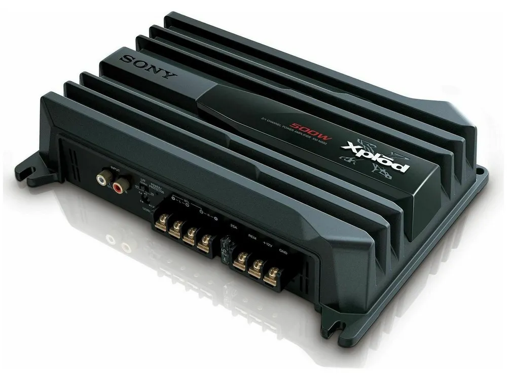 Amplificator de auto SONY XM-N502, Negru