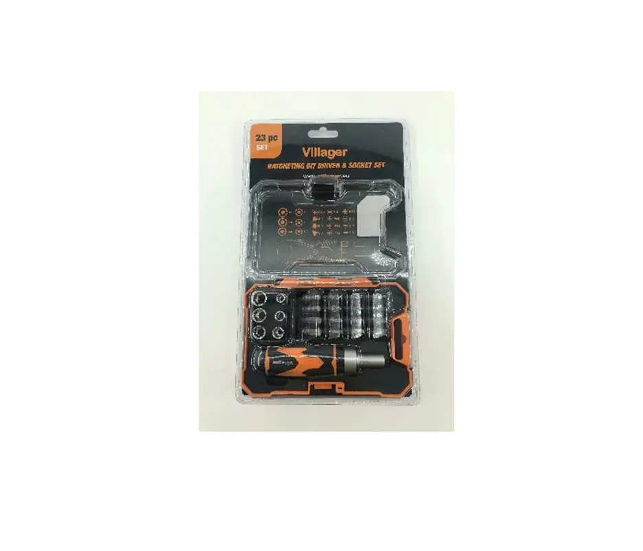 Set de biți cu clichet mini 23 pcs