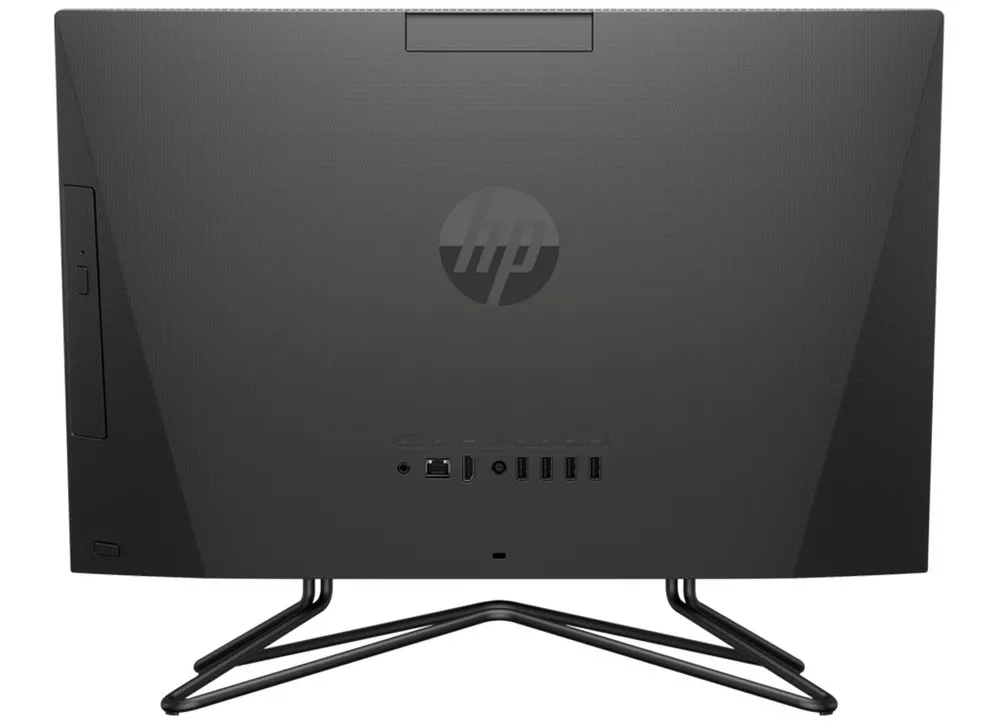Computer All-in-One HP 205 G4, 23,8", AMD Athlon 3050U, 8GB/512GB, FreeDOS, Negru