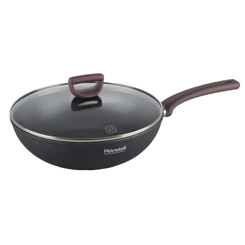 Cratița Rondell RDA-1526, 28cm, Negru | Gri
