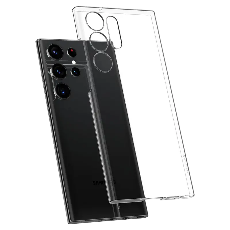 Husă Spigen Samsung S23 Ultra, Airskin, Crystal Clear