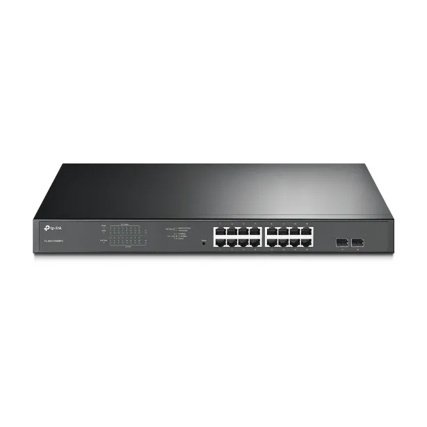 Switch de rețea TP-LINK TL-SG1218MPE, 16x 10/100/1000 Mbps, 2x SFP