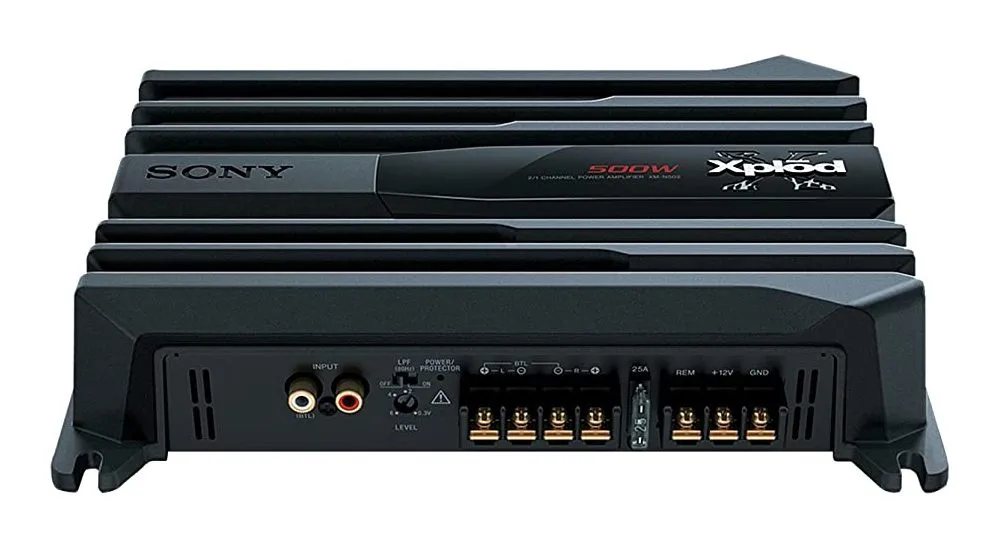 Amplificator de auto SONY XM-N502, Negru