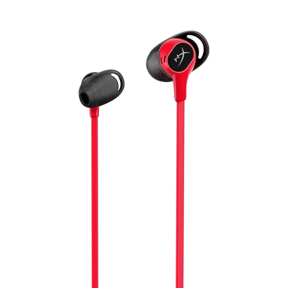 Căști gaming HyperX Cloud Buds, Fără fir, Negru/Rosu