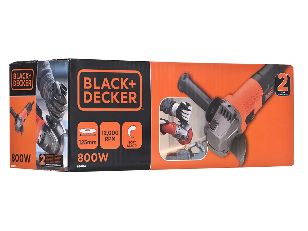 Polizor unghiular Black+Decker BEG120-QS