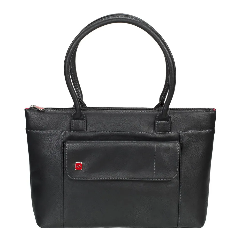 Geantă pentru Laptop RivaCase Orly, 15.6", Poliester, Negru