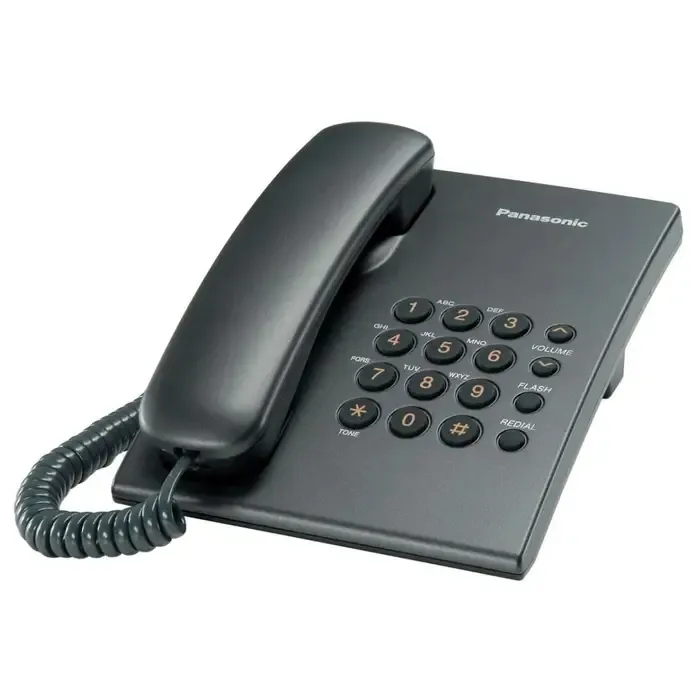 Telefon cu fir Panasonic KX-TS2350, Gri