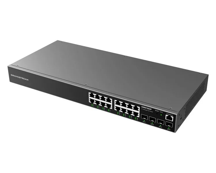 Comutator PoE Grandstream GWN7802P, IEEE 802.3af/at