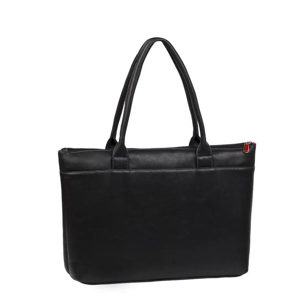 Geantă pentru Laptop RivaCase Orly, 15.6", Poliester, Negru