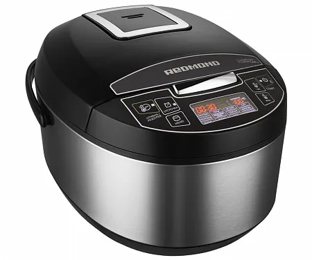 Aparat de gătit multifuncțional Redmond RMC-M4512, Negru / Oțel Inoxidabil