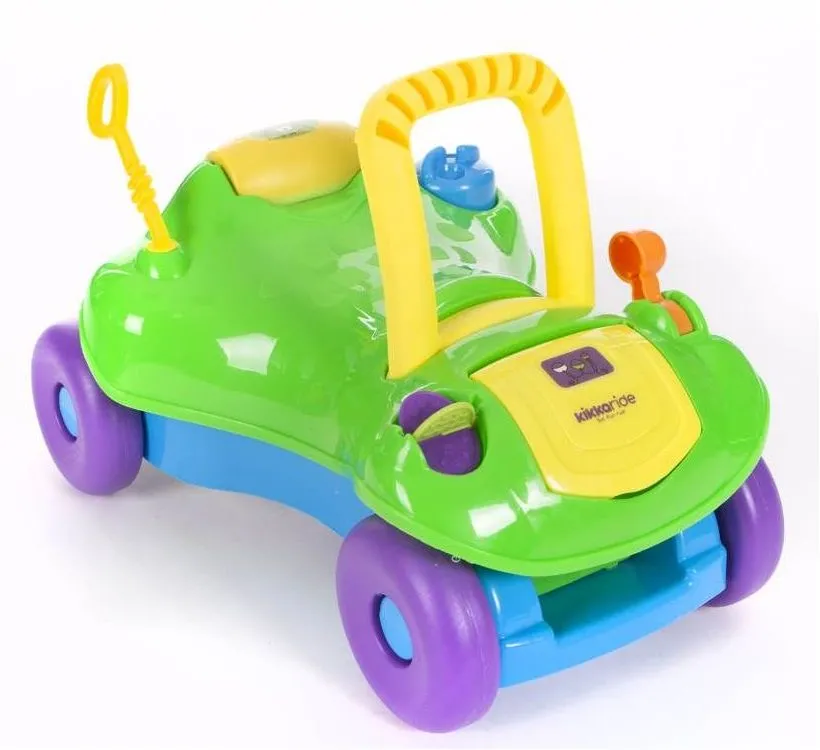 Mașina pentru copii 2-în-1 Kikka Boo Ride-On, Verde