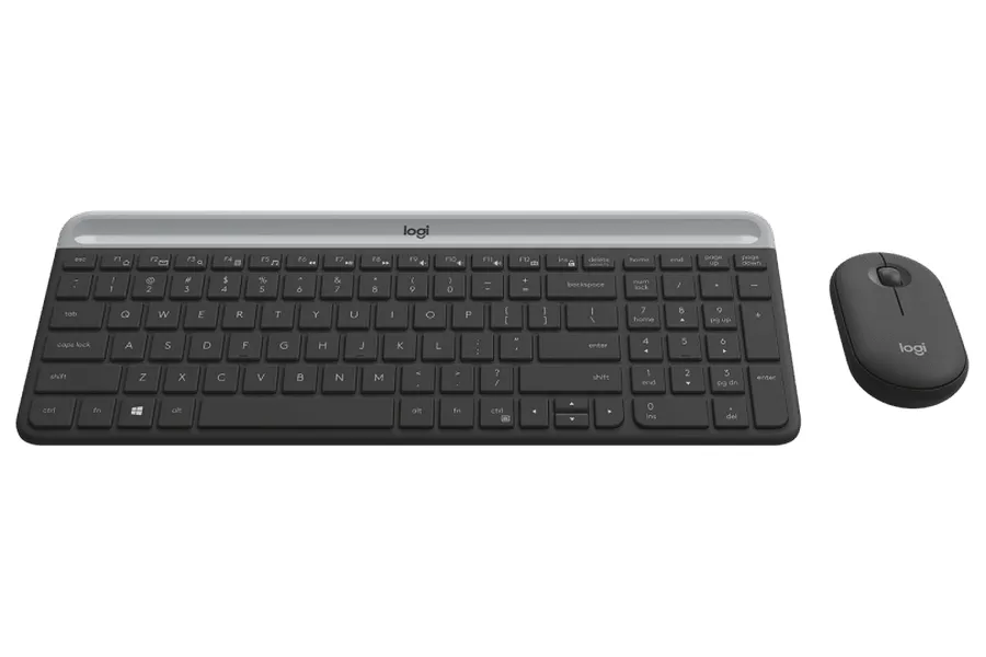 Set Tastatură + Mouse Logitech MK470, Fără fir, Negru