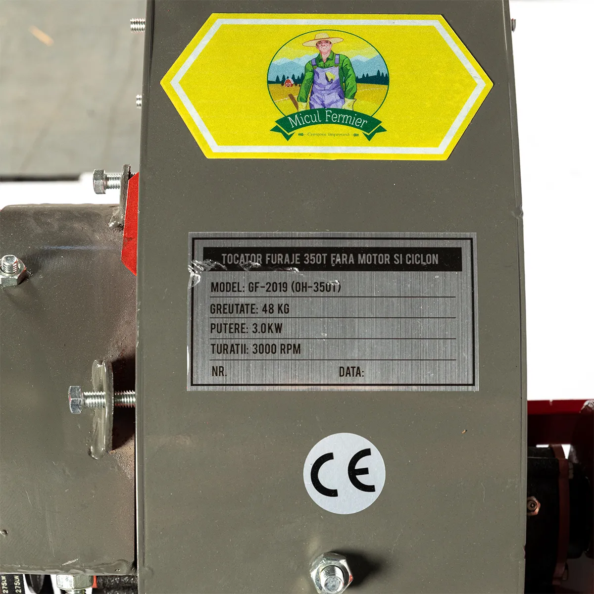 Tocator de furaje electric Micul Fermier 3KW + turbina si motor GF-1545