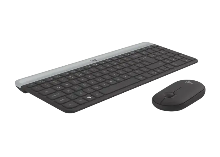 Set Tastatură + Mouse Logitech MK470, Fără fir, Negru