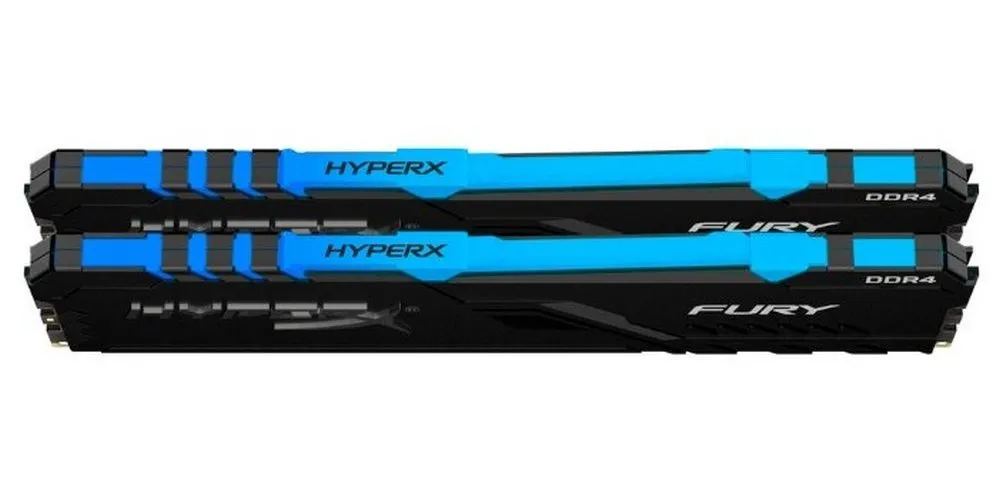 Memorie RAM Kingston HyperX FURY RGB, DDR4 SDRAM, 3200 MHz, 16GB, HX432C16FB3AK2/16