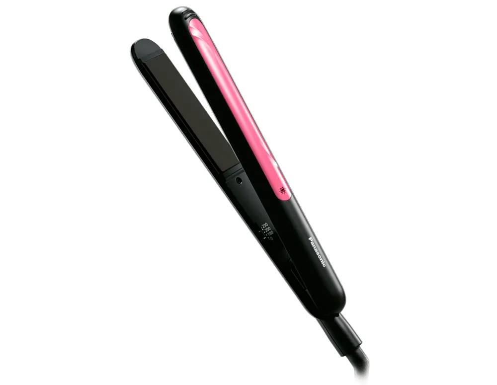 Placă de îndreptat părul Panasonic EH-HV21-K865, Negru | Roz