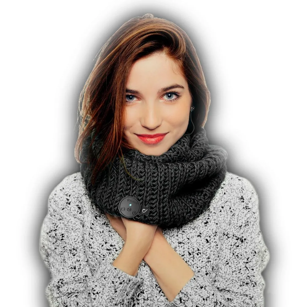 Căști Cellularline Scarf, Negru