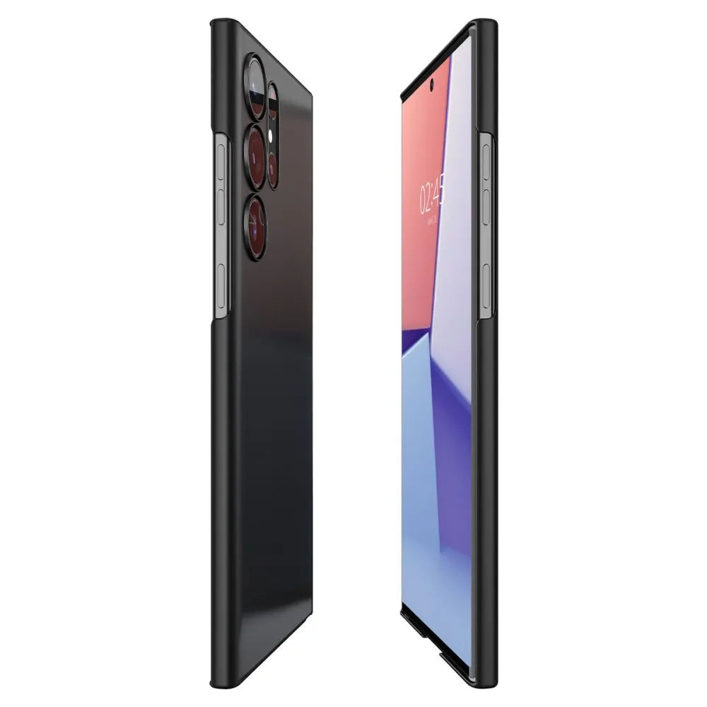 Husă Spigen Samsung S23 Ultra, Airskin, Negru