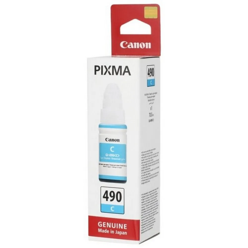 Recipient de cerneală Barva G490 (Canon G-Series), G490-504 (709), Cyan