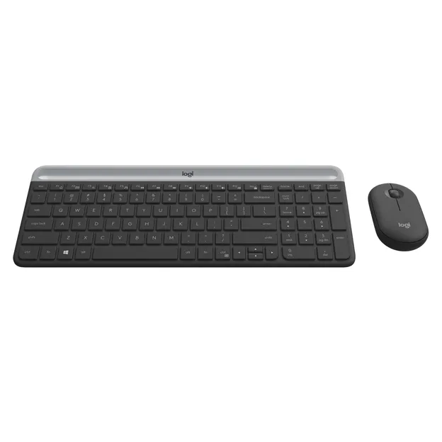 Set Tastatură + Mouse Logitech MK470, Fără fir, Negru
