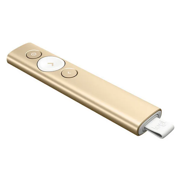 Prezentator Logitech Spotlight, Auriu