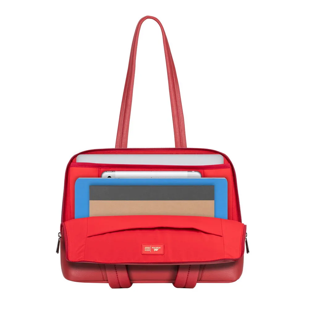 Geantă pentru Laptop RivaCase Orly, 14", Poliester, Negru