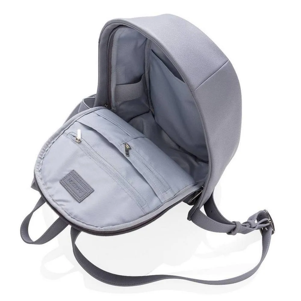 Rucsac pentru tabletă Bobby Elle Fashion, Poliester, Gri închis