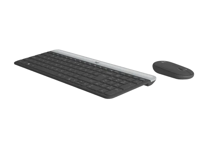 Set Tastatură + Mouse Logitech MK470, Fără fir, Negru