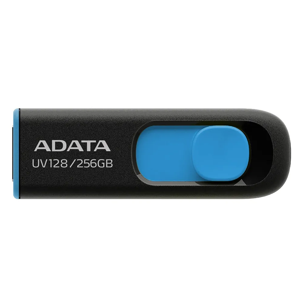 Memorie USB ADATA UV128, 256GB, Negru/Albastru
