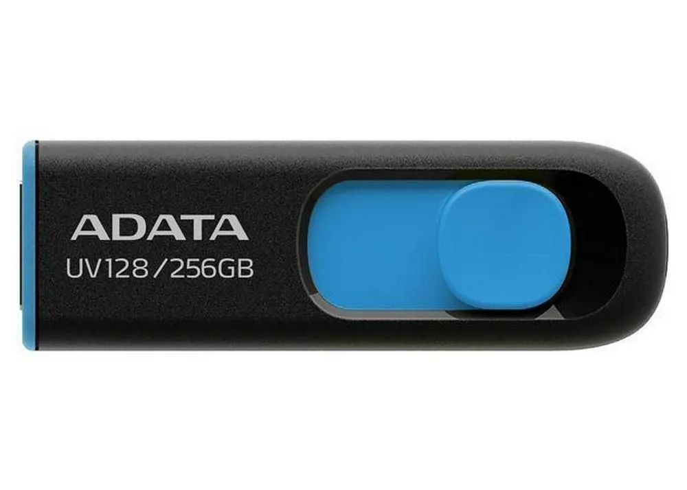 Memorie USB ADATA UV128, 256GB, Negru/Albastru