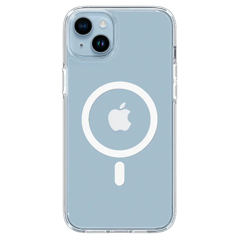 Husă Spigen iPhone 14, Ultra Hybrid Mag Magsafe, Alb