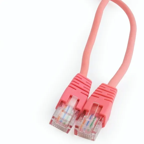 Patch cord Cablexpert PP12-0.5M/RO, CAT5e UTP, 0,5m, Roz