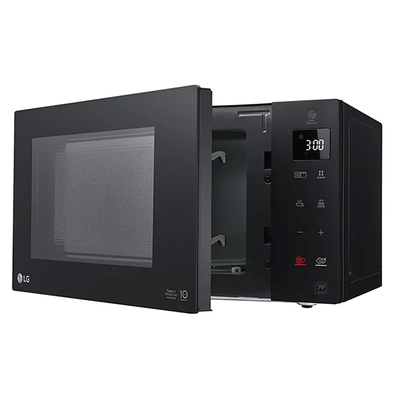 Cuptor cu microunde LG MB63R35GIB, Negru
